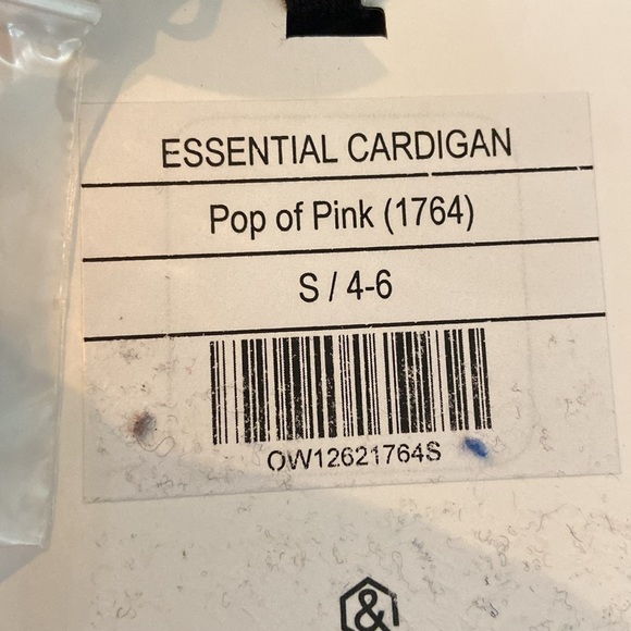 Agnes & Dora™ Essential Cardigan Pop of Pink Size S (4/6) Lightweight Floral - Picture 9 of 13